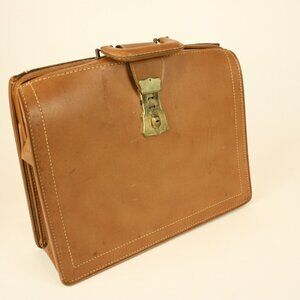 Sturdex Briefcase by Leathercraft Men's 3 Compartment Case